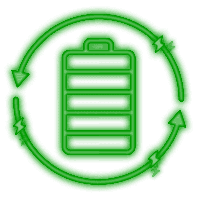 Battery Recycle Green