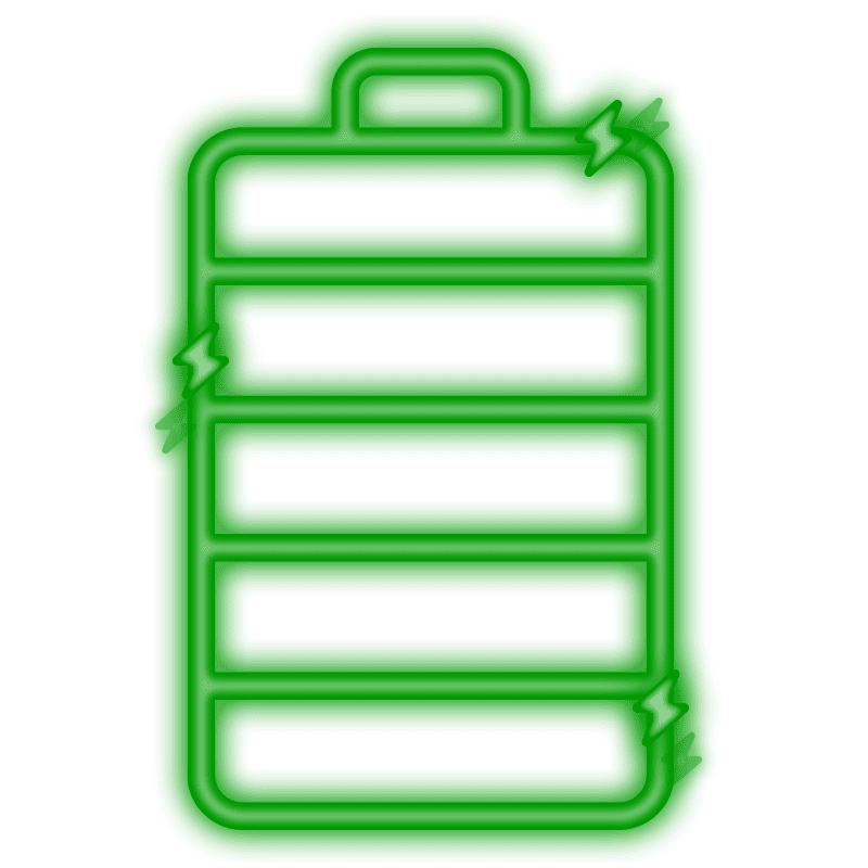 Solid Battery Green